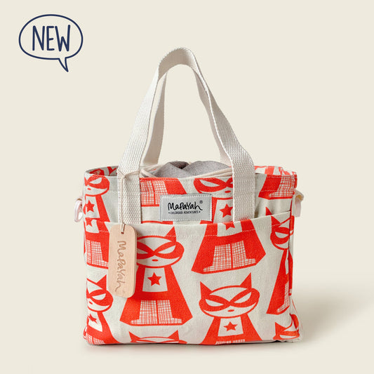 PACK - Lunch Bag - Supermeow Red