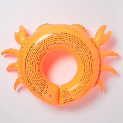 SUNNYLiFE orange color inflatable Kiddy Pool Ring Sonny the Sea Creature