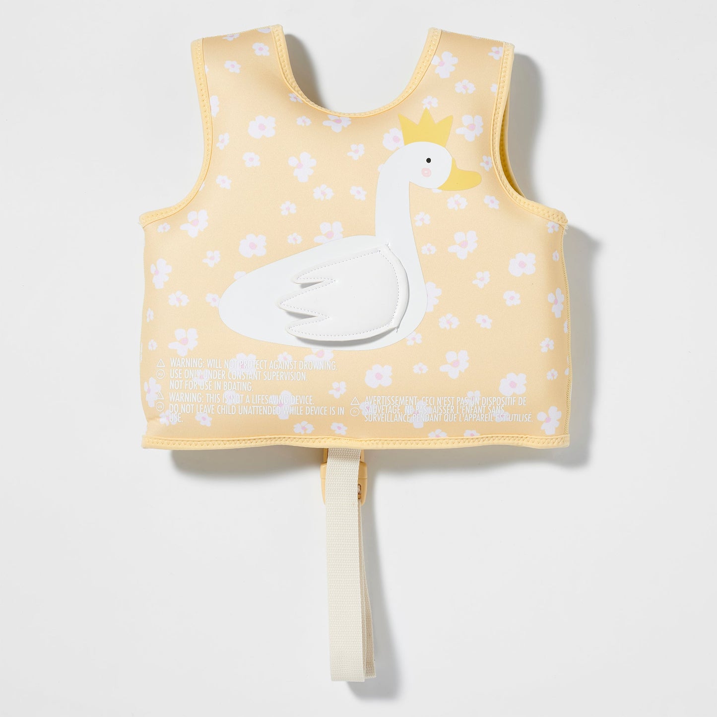 Kids Swim Vest 1-2 Princess Swan Buttercup