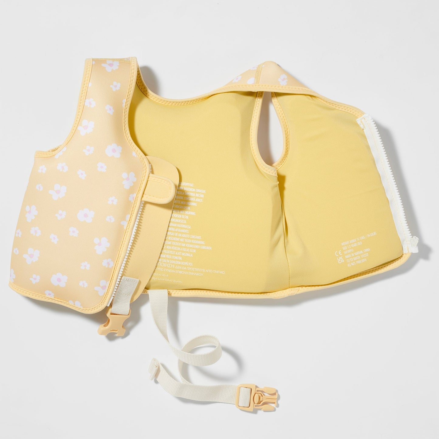 Kids Swim Vest 1-2 Princess Swan Buttercup