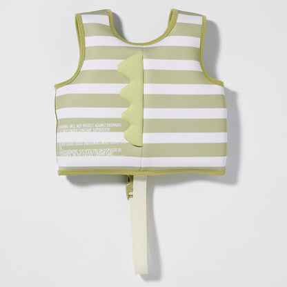 Kids Swim Vest 1-2 Into the Wild Khaki