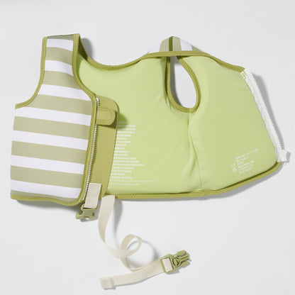 Kids Swim Vest 1-2 Into the Wild Khaki