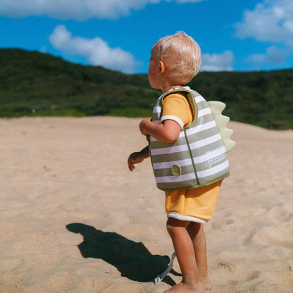 Kids Swim Vest 1-2 Into the Wild Khaki