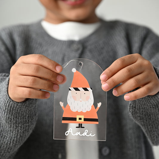 Personalised Printed Ornament | Santa