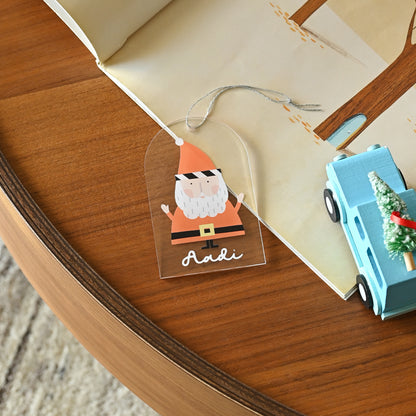 Personalised Printed Ornament | Santa