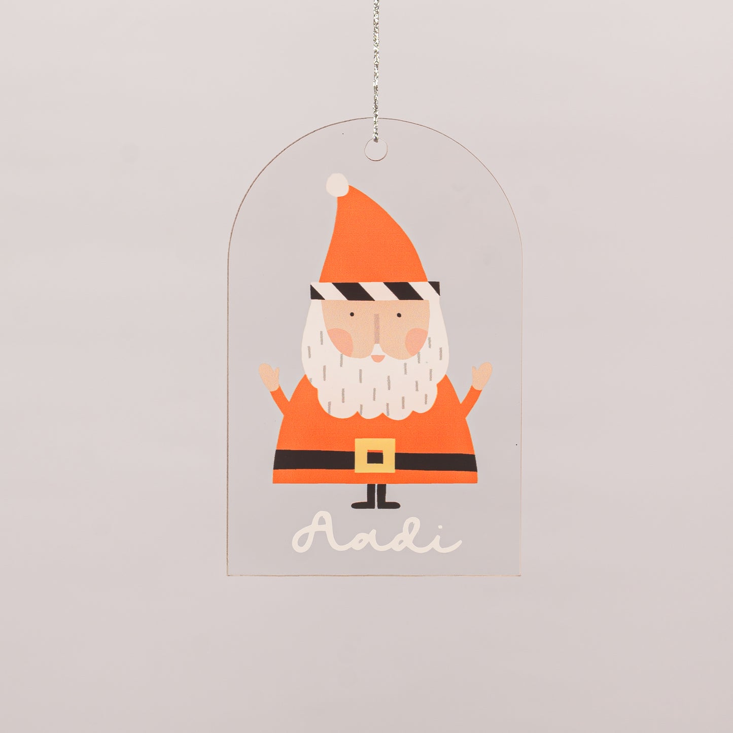 Personalised Printed Ornament | Santa