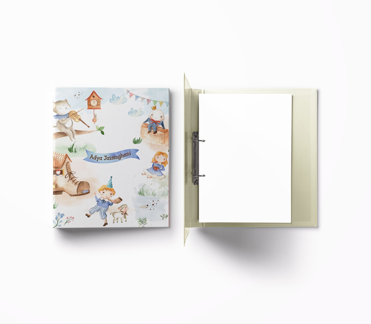 A4 Vertical Clip Binder File | Personalised