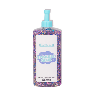 Stikeeze Sparkle Confetti Glue | Berry Burst | 266ml