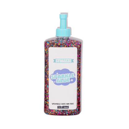 Stikeeze Sparkle Confetti Glue | Magenta Magic | 266ml