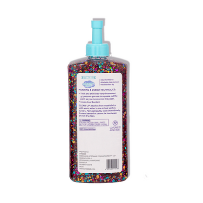 Stikeeze Sparkle Confetti Glue | Magenta Magic | 266ml