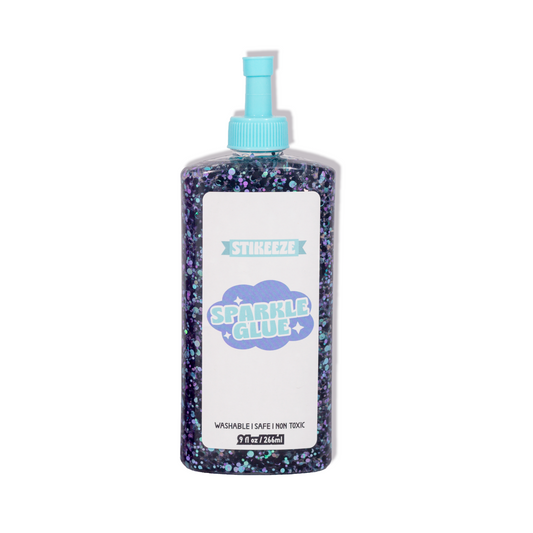 Stikeeze Sparkle Confetti Glue | Midnight Bloom| 266ml