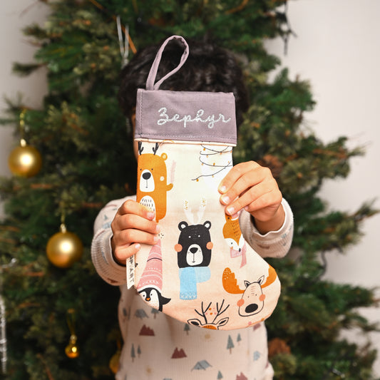 Personalised Stockings | Winter Animals