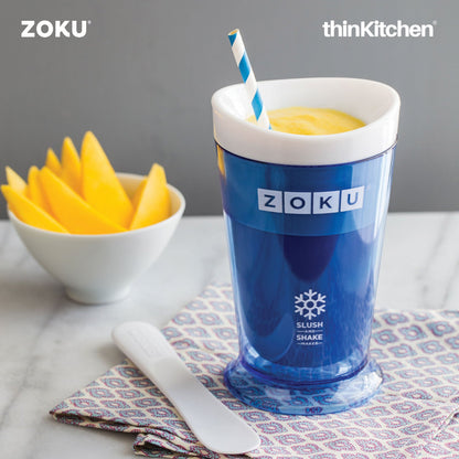 thinKitchen™ Zoku Blue Slush/Shake Maker, 240ml