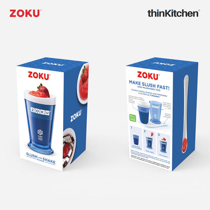 thinKitchen™ Zoku Blue Slush/Shake Maker, 240ml