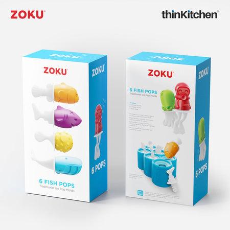 Zoku - Fish Pop Molds