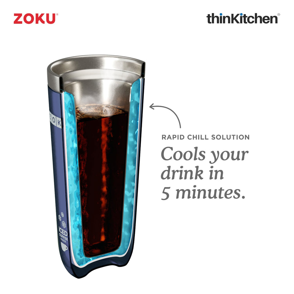 Zoku Iced Coffee Maker Grey