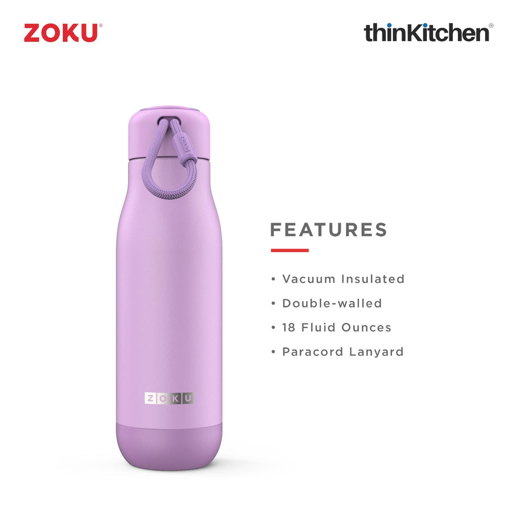 Stainless Steel Bottle - Purple (500ml)