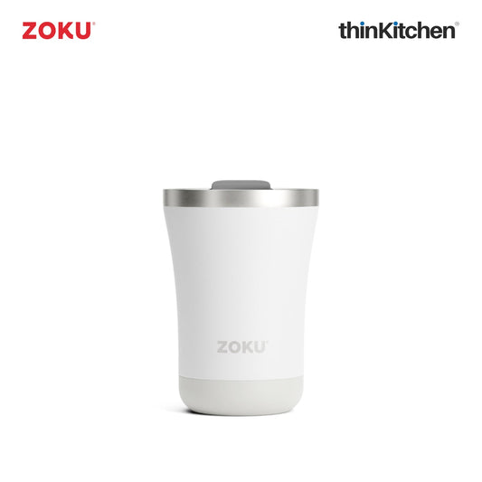 thinKitchen™ Zoku White 3in1 Tumbler, 350ml