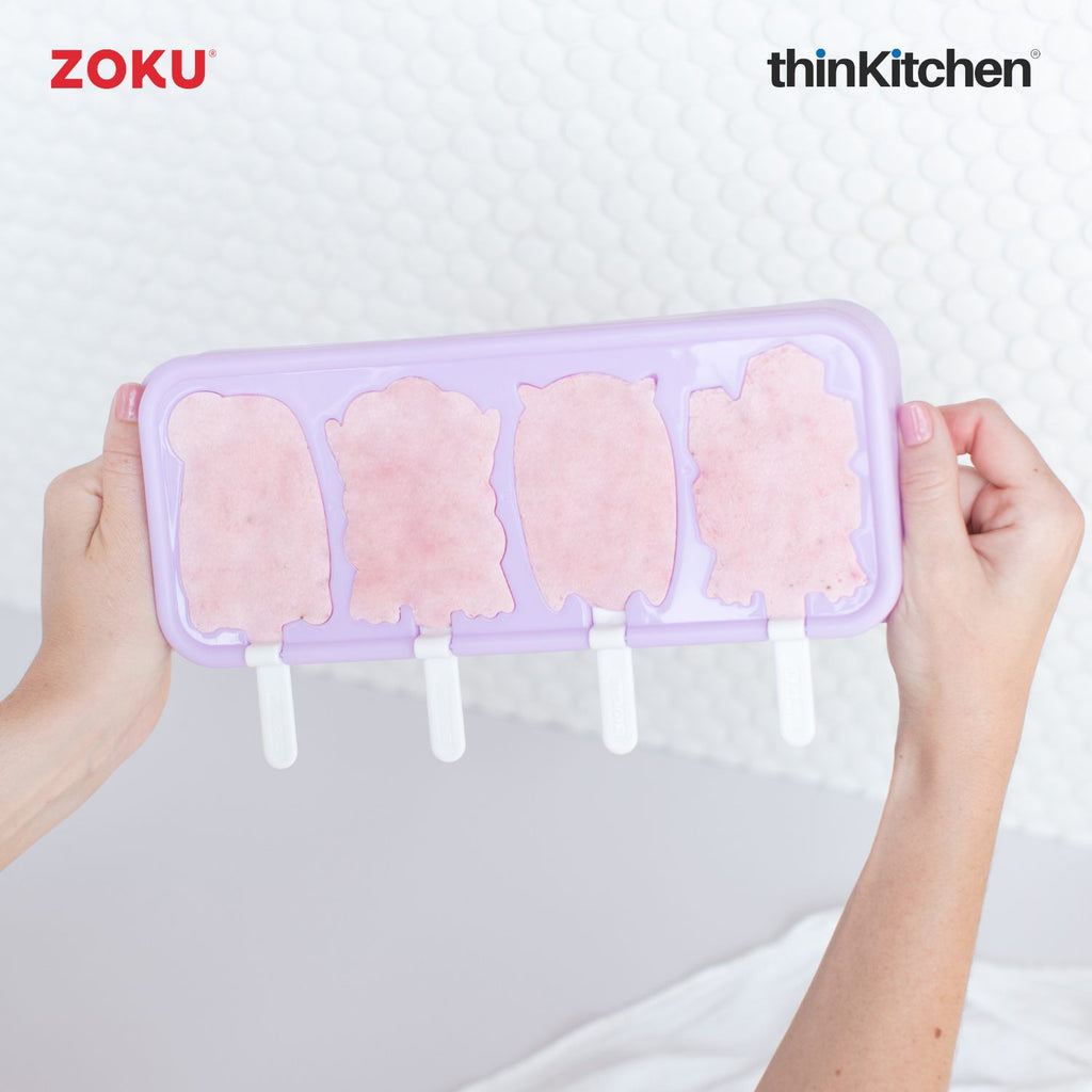 Zoku Individual Character Pops Hedgehog Ice Pop Mold Set of 2