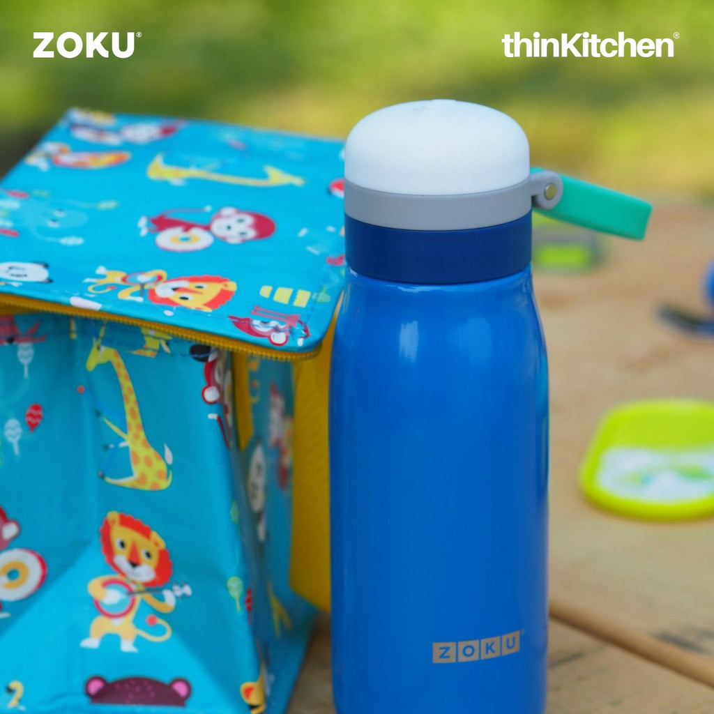 Zoku Ultralight Stainless Steel Bottle Blue