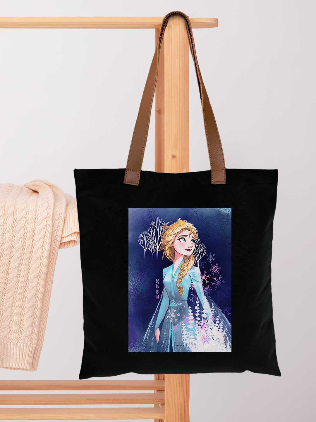 Strong elsa Casual Tote Bag - Polycotton - Black