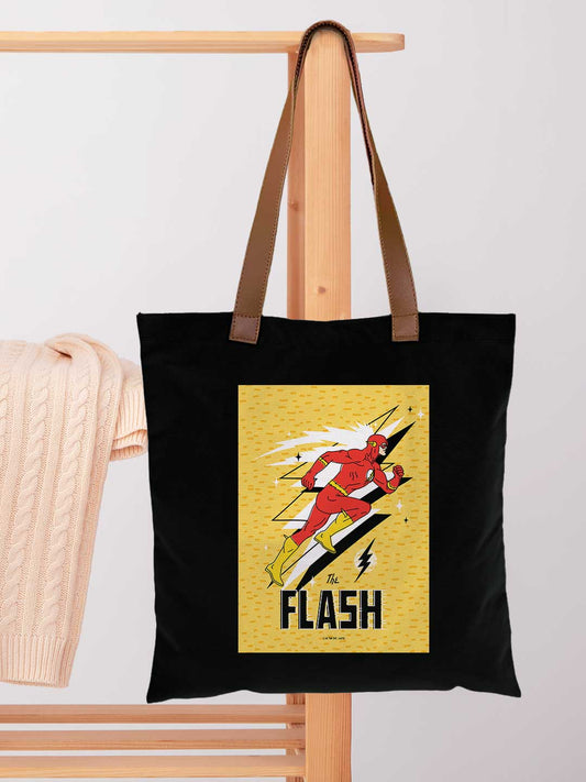 The Flash Casual Tote Bag - Polycotton - Black