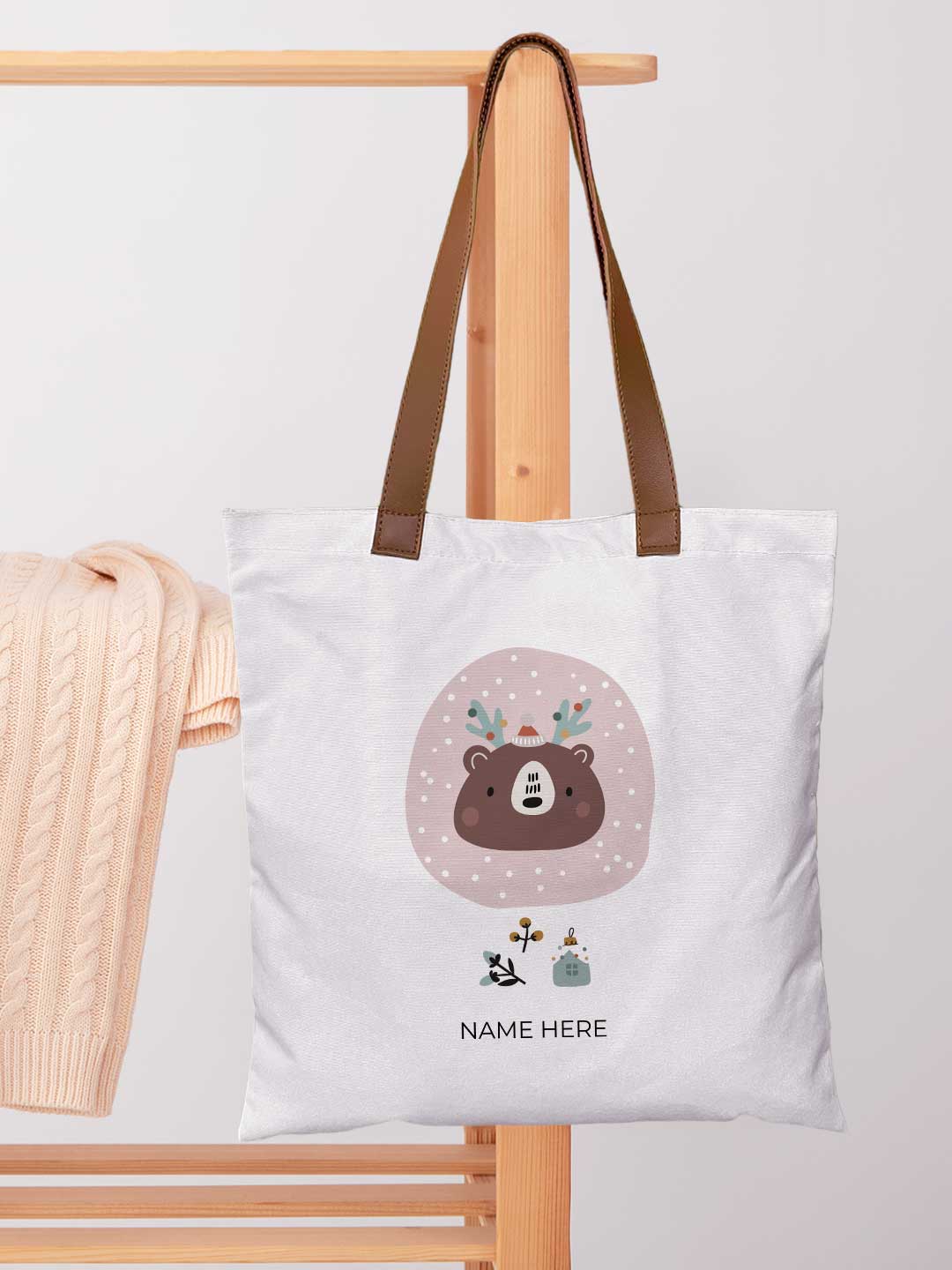 Casual Tote Bag | BKC Christmas Reindeer