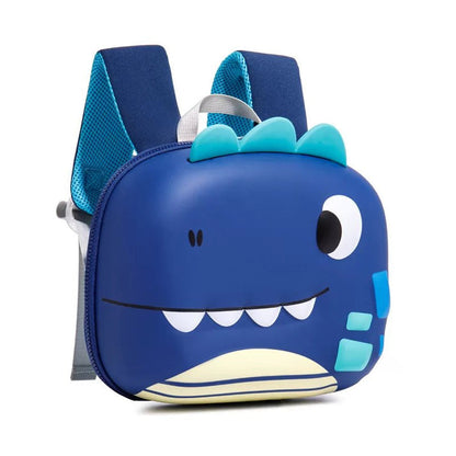 Little Surprise Box, Derek the Dino, 3d Light weighted Ergo Backpack for Toddlers & Kids with Leash.