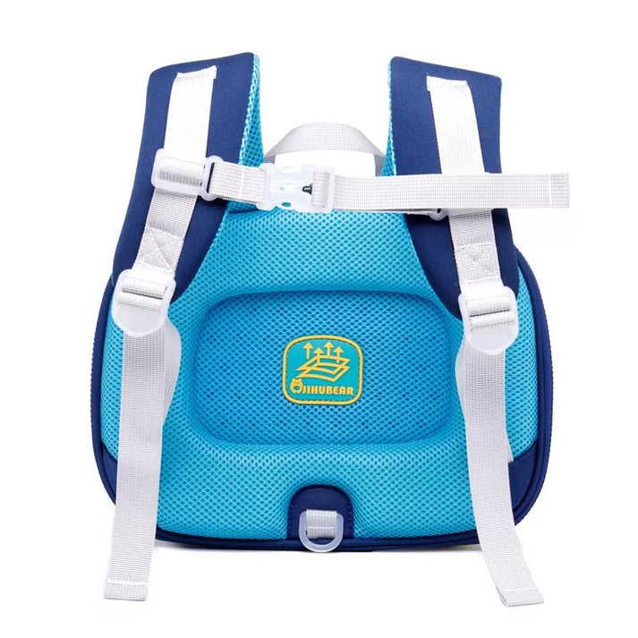 Little Surprise Box, Derek the Dino, 3d Light weighted Ergo Backpack for Toddlers & Kids with Leash.