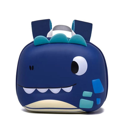 Little Surprise Box, Derek the Dino, 3d Light weighted Ergo Backpack for Toddlers & Kids with Leash.