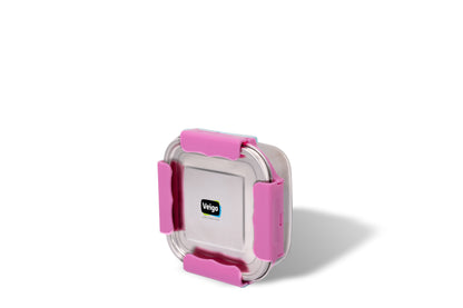 Veigo Maxosteel Medium Lunch Box - Pink + Purple | Limited Edition