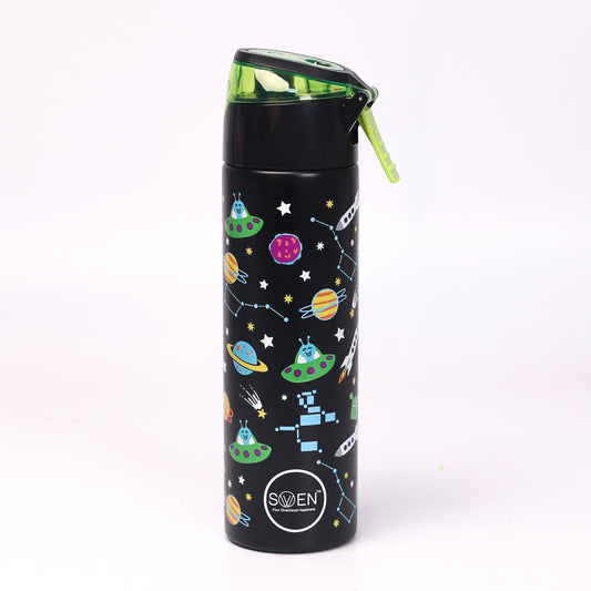 Insulated Stainless Steel Black Color Mist Bottle - 600 ml