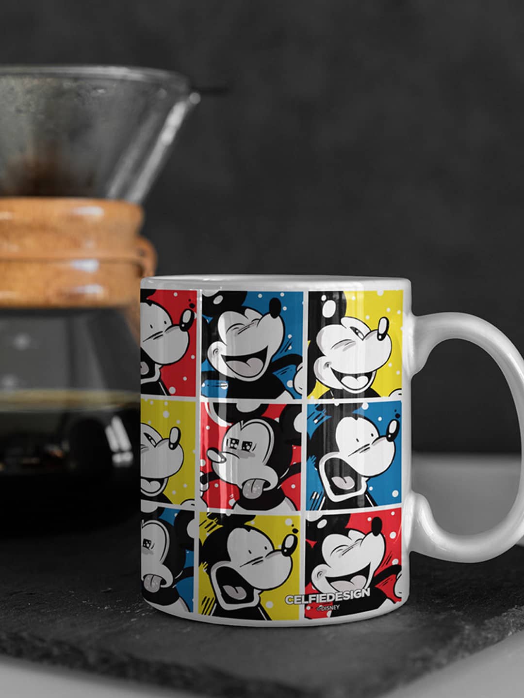 Moods Of Mickey - Coffee Mug Ceramic 325 ml White