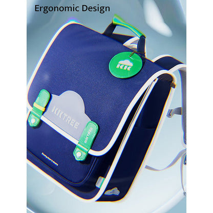 Little Surprise Box Midnight Blue Rectangle style Backpack for Kids, Medium