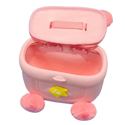 Little Surprise Box Pink Bunny SoftToy Backpack for Toddlers & Kids