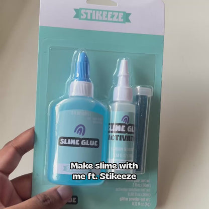 Stikeeze Make-it-Slime | Glitter Green