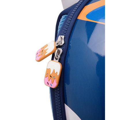 Little Surprise Box Rocket theme Donut backpack for Toddlers & Kids with Leash