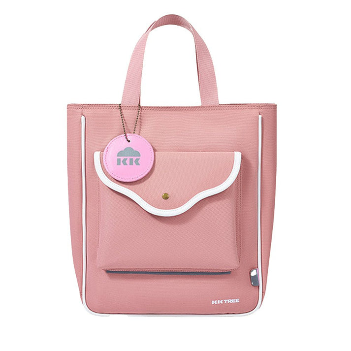 Little Surprise Box Stylish Casual Peach Tote Bag with Adjustable Strap