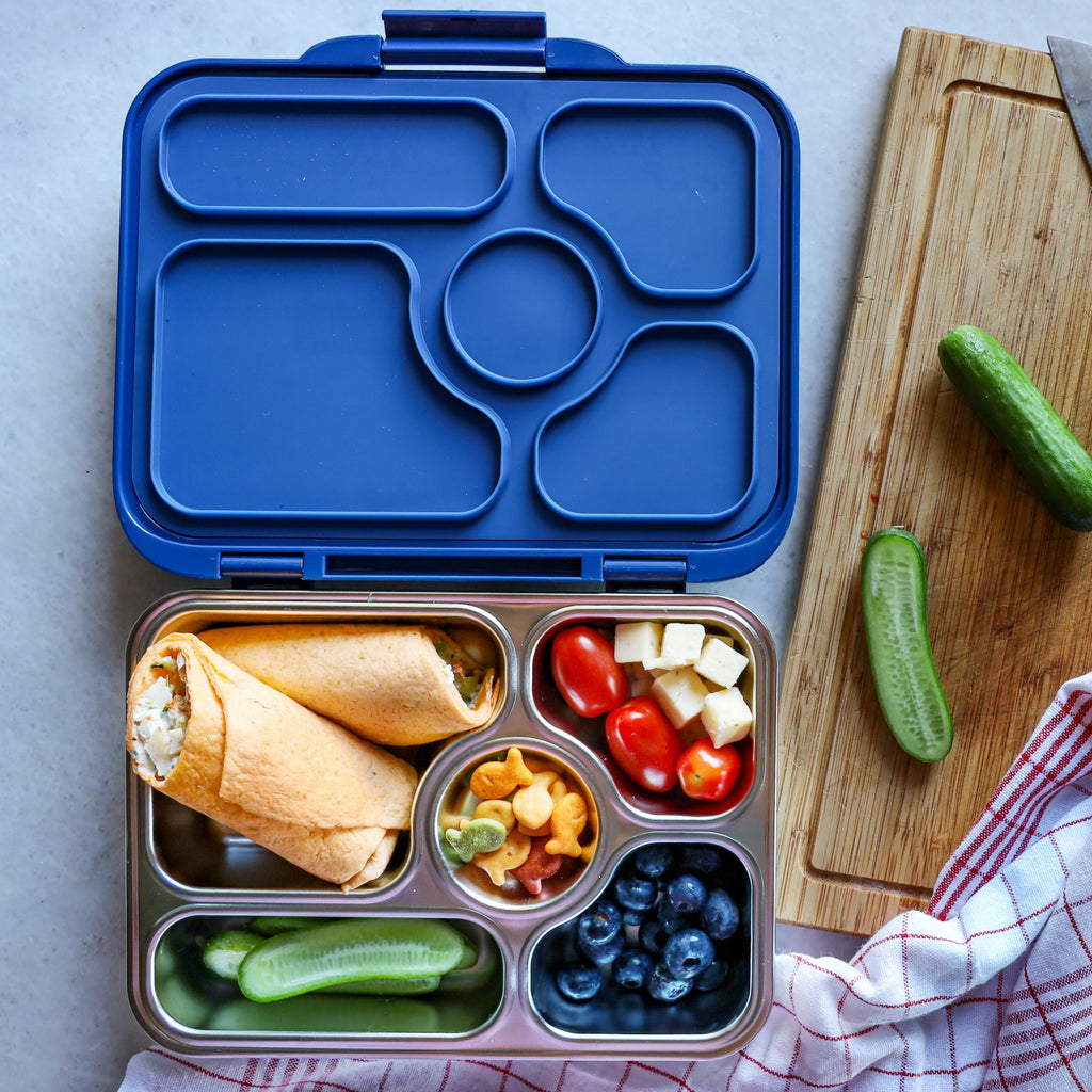 YumBox Tapas Bento Box 4 Compartments Sunburst Yellow