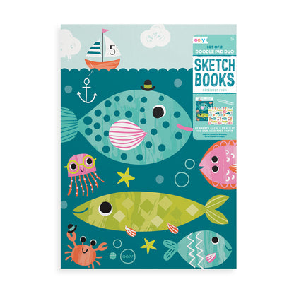 Doodle Pad Duo Sketchbooks - Friendly Fish