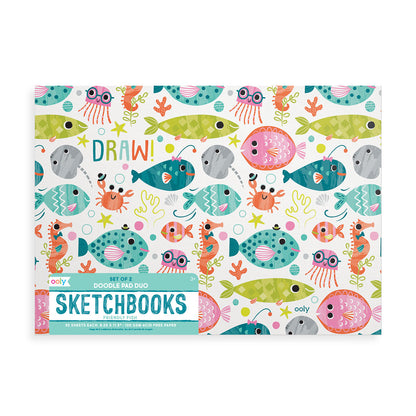 Doodle Pad Duo Sketchbooks - Friendly Fish