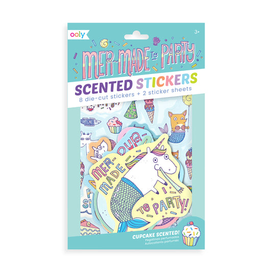 Scented Scratch Stickers - Mer-Made To Party