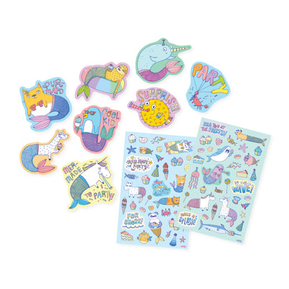 Scented Scratch Stickers - Mer-Made To Party