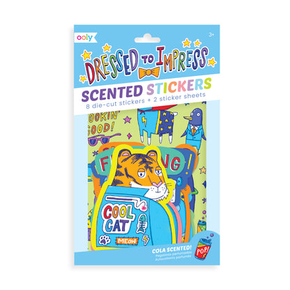 Scented Scratch Stickers - Dressed To Impress