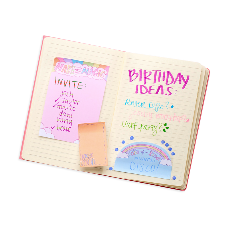 Side Notes Sticky tab Note Pad - Make Magic