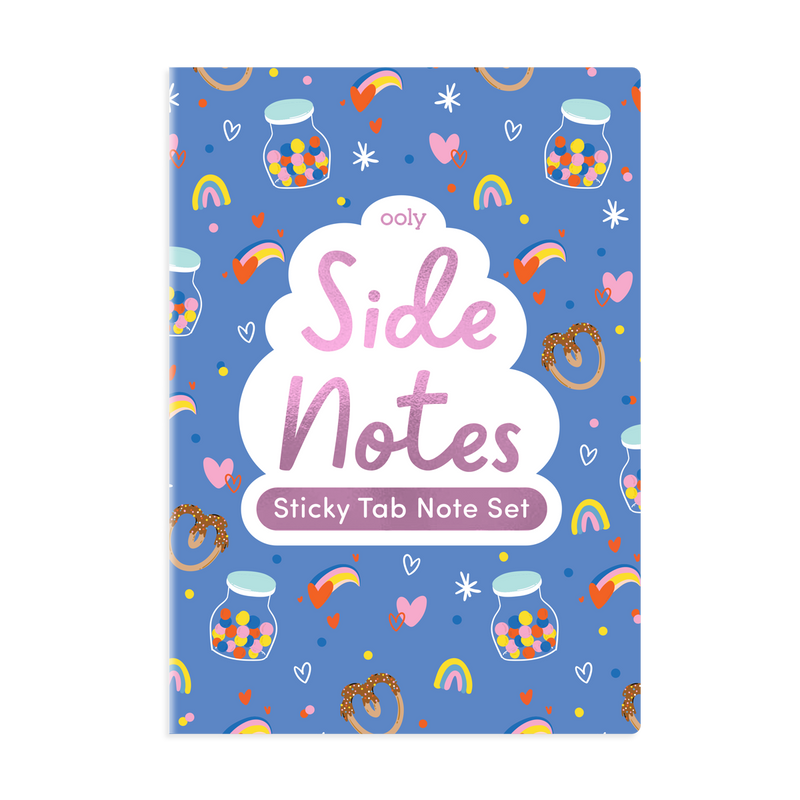 Side Notes Sticky tab Note Pad - Happy Day