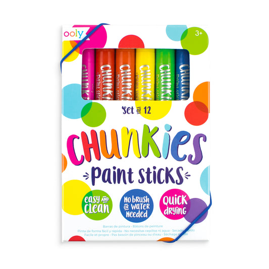 Chunkies Paint Sticks - Set of 12 - Classic