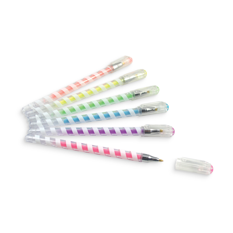 Totally Taffy Gel Pens - Set of 6