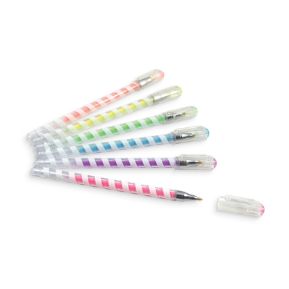 Totally Taffy Gel Pens - Set of 6