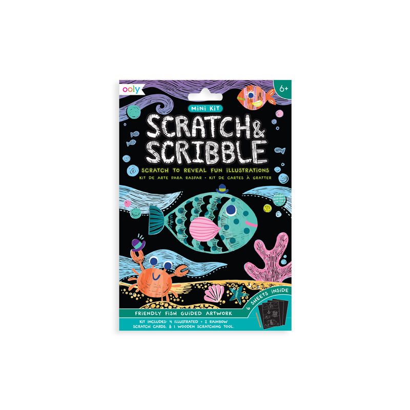 Mini Scratch & Scribble - Friendly Fish